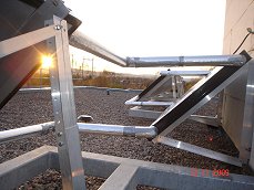 großes Solarfeld im MFH